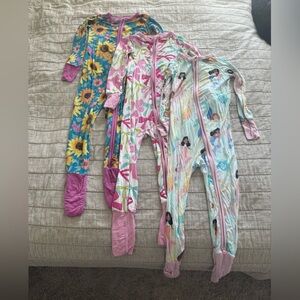 Little Sleepies - Set of 3 zippies